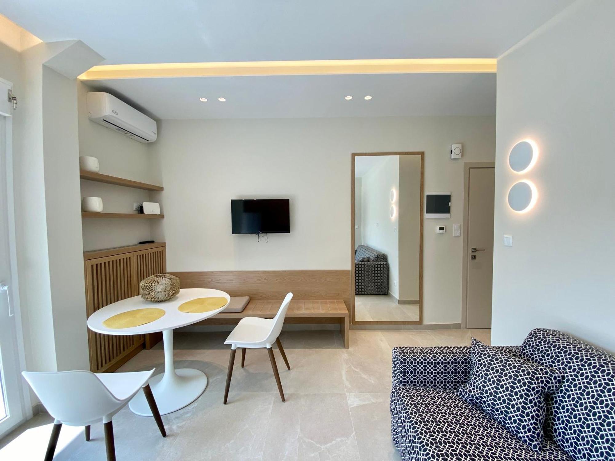 Venice Studios & Apartments Stavros  Bagian luar foto